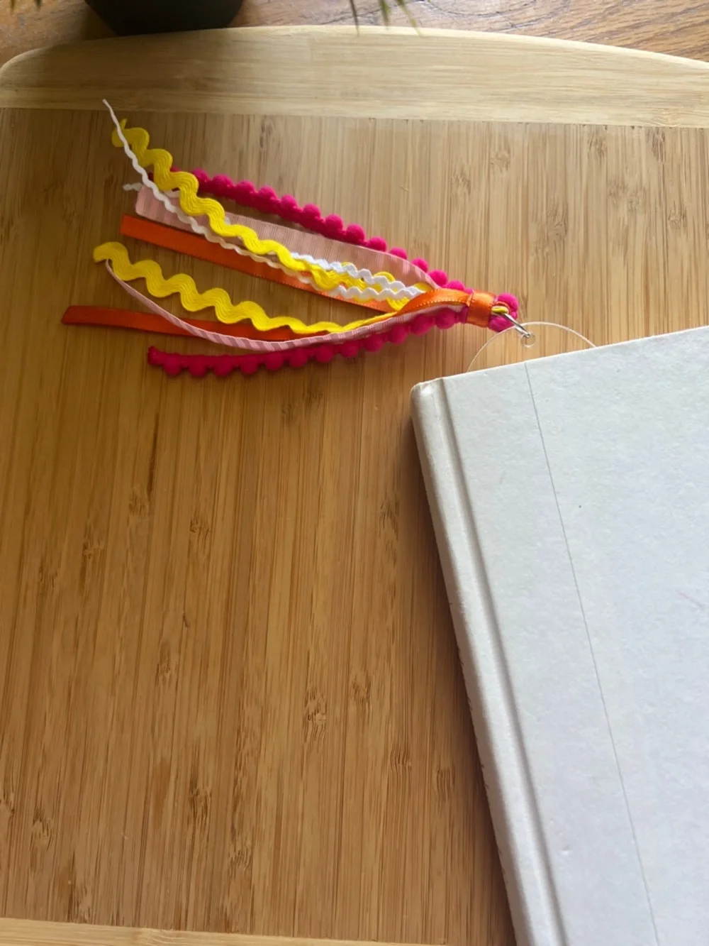 Handmade READ Acrylic Bookmark and Rainbow Keychain Set